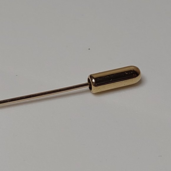 Cute Little Gold Tone Avon Stick Pin - Picture 5 of 10